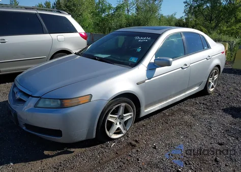 2006 Acura Tl из США, поврежденный, VIN 19UUA66256A065215